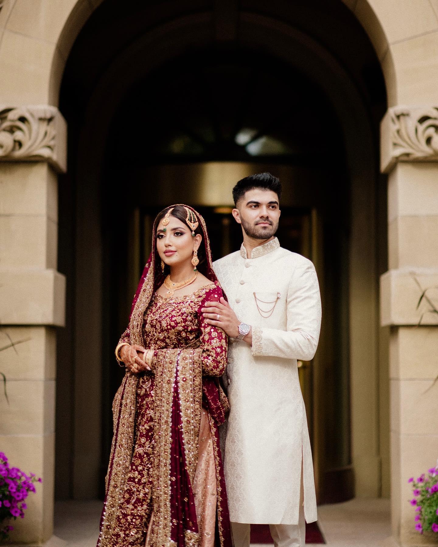 Maroon Bridal raniazarastudio