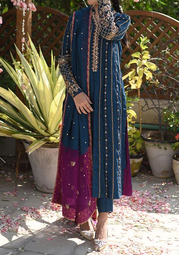 Abeer With Pants And Dupatta raniazarastudio