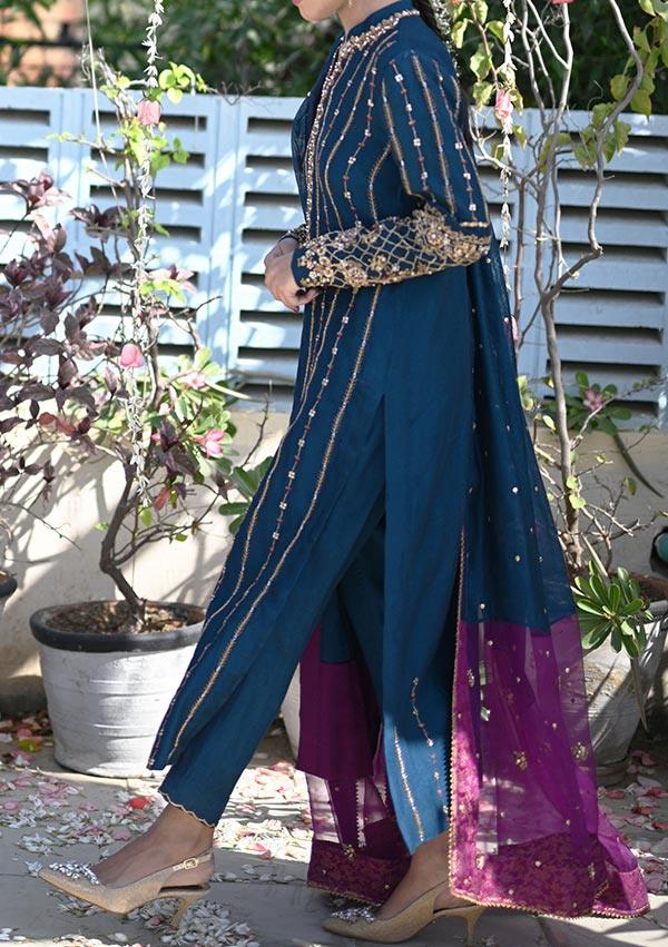 Abeer With Pants And Dupatta raniazarastudio