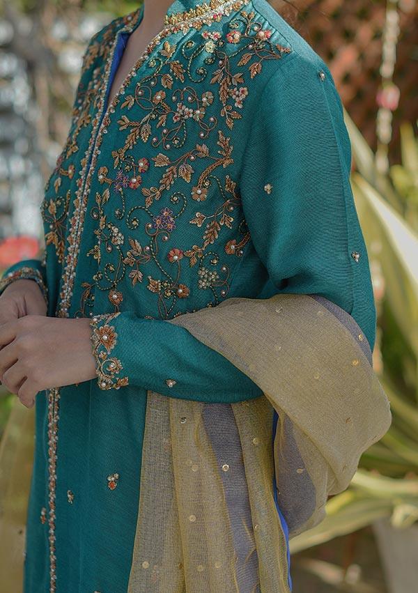 Abiha With Pants And Dupatta raniazarastudio