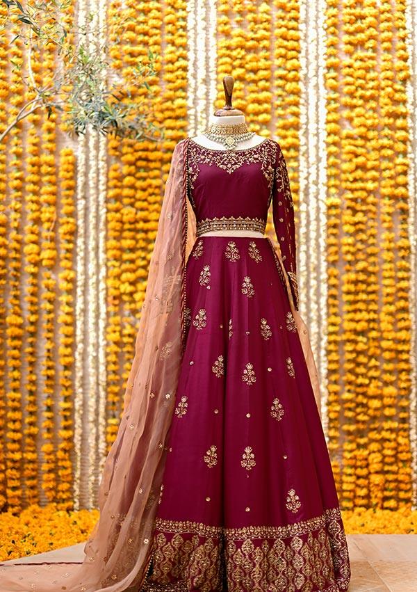 MAHGUL with lehenga and dupatta raniazarastudio