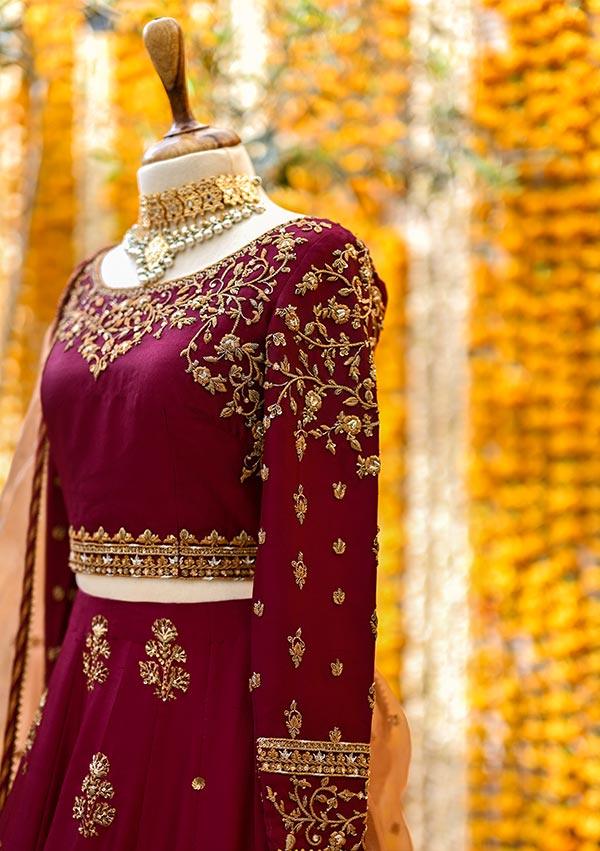 MAHGUL with lehenga and dupatta raniazarastudio