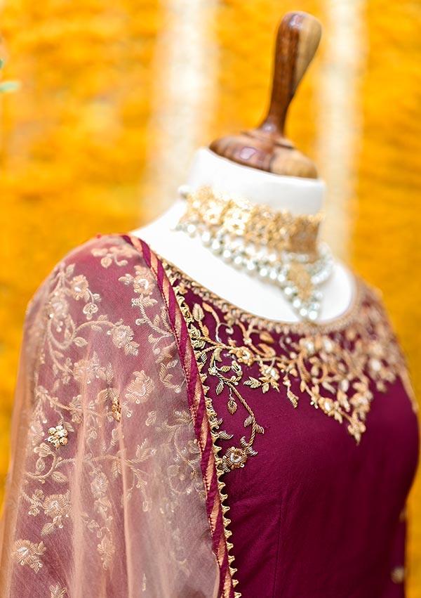 MAHGUL with lehenga and dupatta raniazarastudio